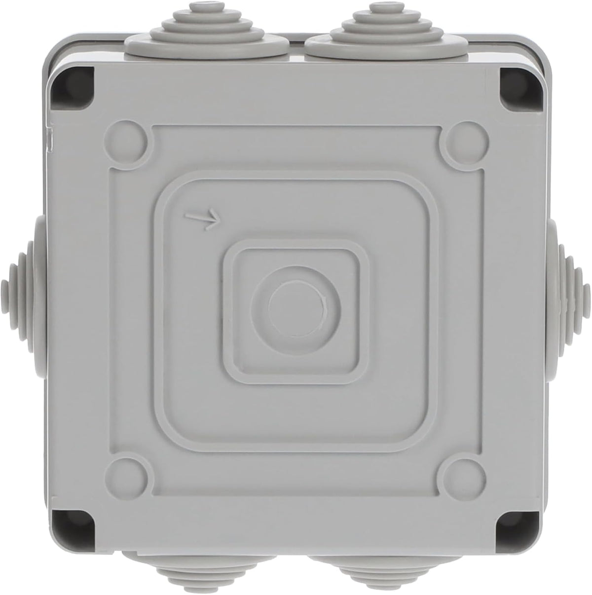 ABB IP44 Water Resistant Electric Cable Connector Unit • Adaptable T Box • Indoor/Outdoor • 100 x 100 x 50mm