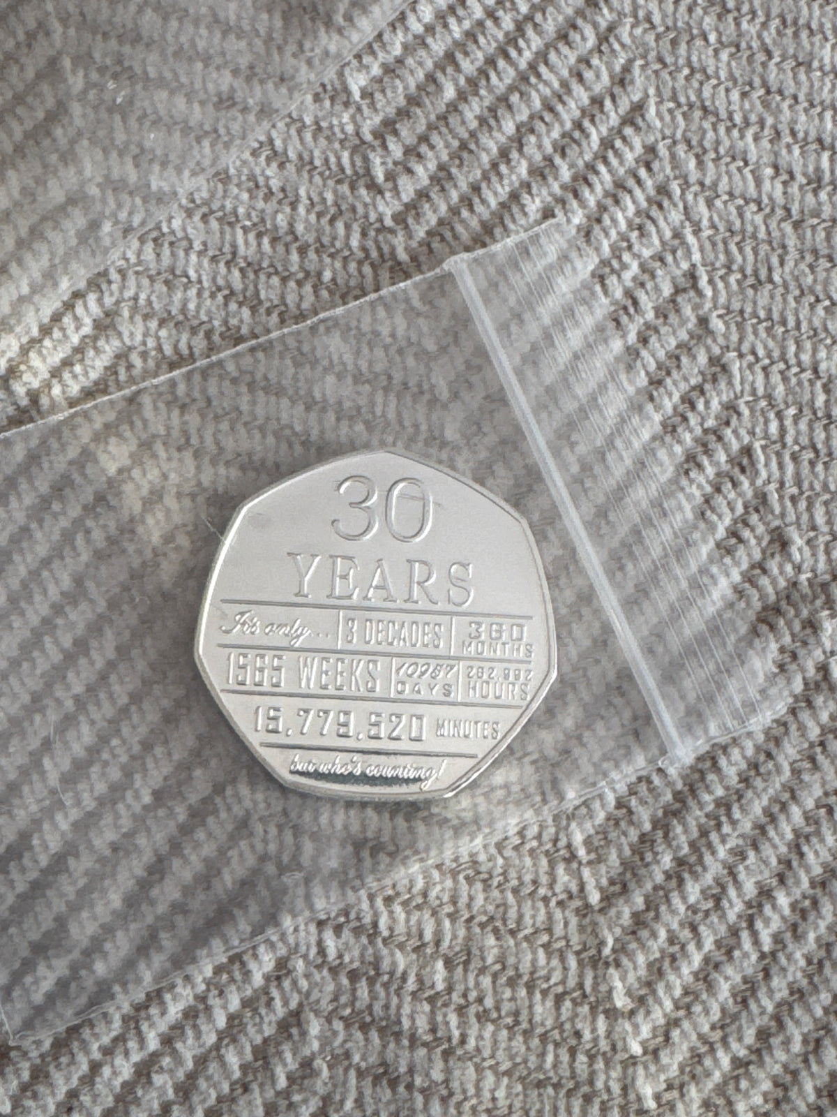 The Commemorative Coin Company 30th Birthday .999 Silver Commemorative . Unique Gift/Present Party/Celebration Ideas 30 Thirty Years