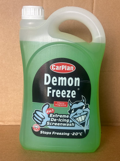CarPlan Demon Freeze, De-Icing Screenwash, 2.5 Litres (Pack of 1)