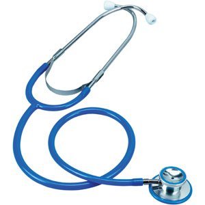 Clinical Medical NAVY BLUE DOUBLE head Stethoscope (Bell & Diaphragm)