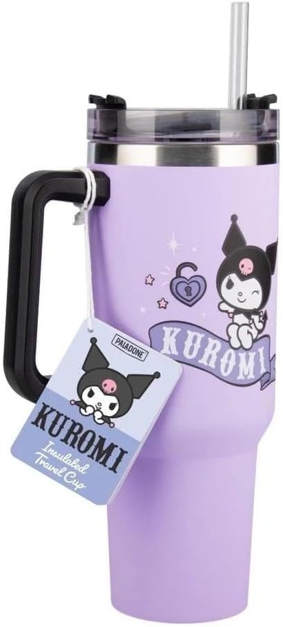 Kuromi Insulated Tumbler 900ml - Officially Licensed Sanrio Product