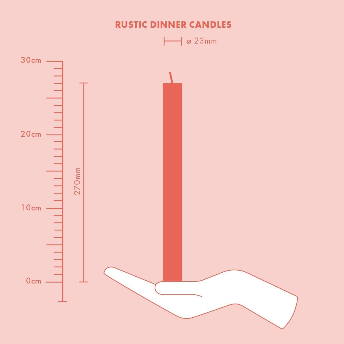 Bolsius Rustic Dinner Candles - Dark Green - Pack of 16 - Long Burning Time of 13 Hours - Interior Decoration - Unscented - Includes Natural Vegan Wax - 27 x 2.3 cm