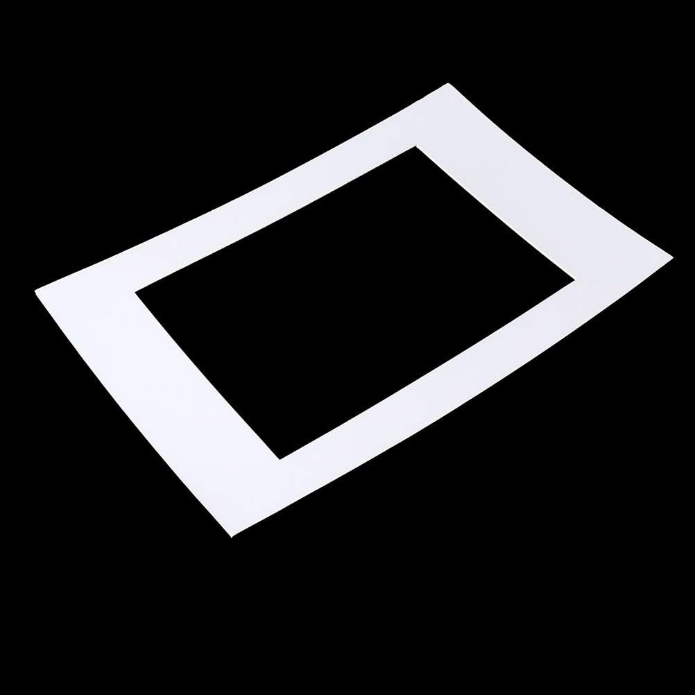 10 Piece Picture Mounts,White Photo Mounts Frame Mounts A4 Picture Mounts Picture Mats for 6 x 8 inch Image