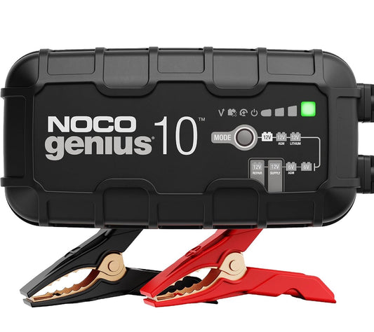 NOCO GENIUS10: 10A 6V/12V Smart Battery Charger – Automatic Maintainer, Trickle Charger & Desulfator with Overcharge Protection & Temperature Compensation – For Lead-Acid & Lithium Batteries
500+ bought in past month