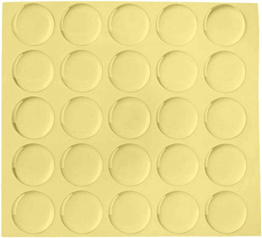 Clear Epoxy Stickers - Epoxy Adhesive Seal Stickers for Pendants,Bottle 1-Inch 100 PCS.