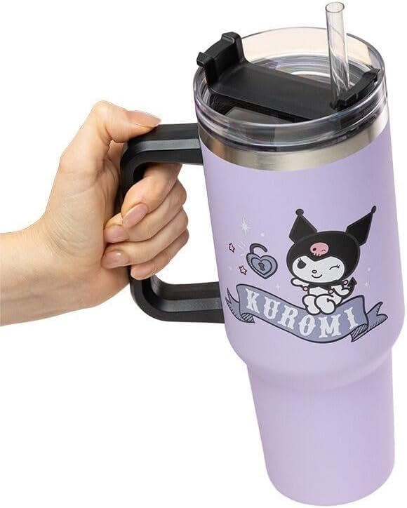 Kuromi Insulated Tumbler 900ml - Officially Licensed Sanrio Product