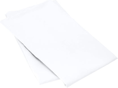 Amazon Basics Microfiber Pillowcases, Standard Size 50 x 80 cm (Pack of 2), Bright White, Pillows Not Included