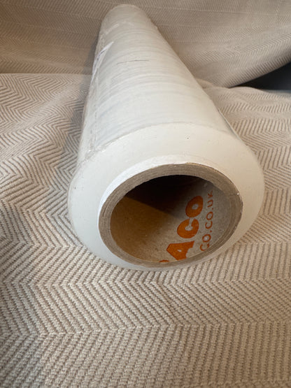 Heavy Duty Strong Pallet / StretchWrap / Shrink Wrap Packaging Cling Film - 400mm x 220m Pallet Stretch Wrap for Moving Home, Furniture, Luggage and Parcel
