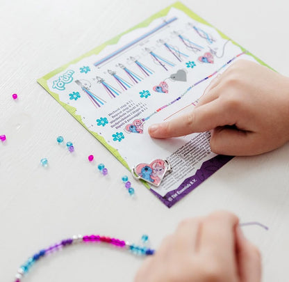 Totum Stitch Disney Charm Bracelet, Make Your Own Charm Bracelets, Arts and Crafts Jewelery Making for Kids Ages 5+