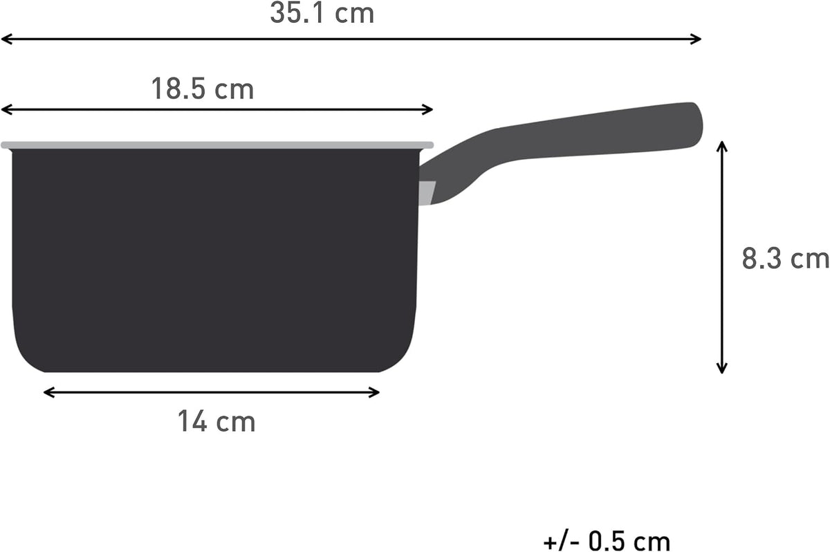 Tefal Titanium Essential Non-Stick Saucepan 18 cm with Lid