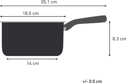 Tefal Titanium Essential Non-Stick Saucepan 18 cm with Lid
