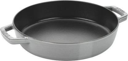 STAUB 40511-660-0 Cast Iron Frying Pan, Grey, 20 cm
