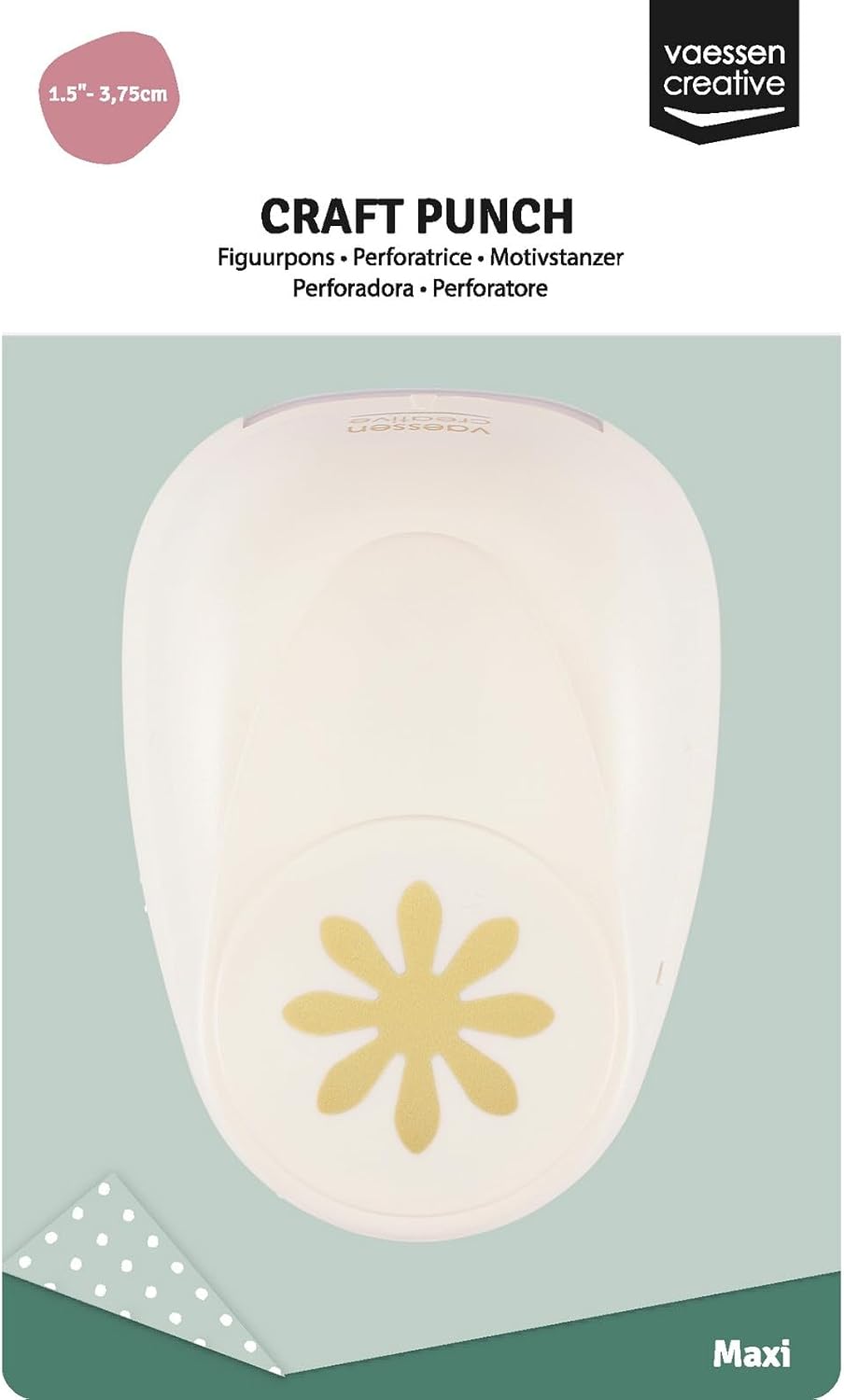 Vaessen Creative Craft Punch Daisy - 3.8 x 3.8 cm