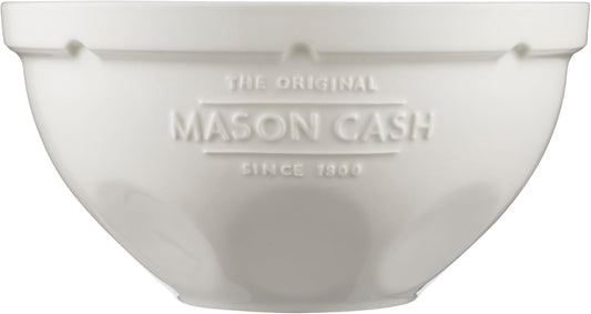 Mason Cash Innovative Kitchen Tilt Mixing Bowl | Dual-Function Stoneware Bowl for Easy Whisking & Baking | Smart Design for Better Mixing Performance