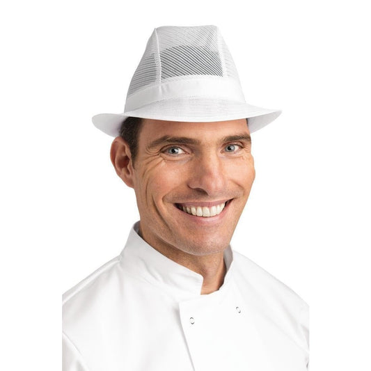 A214-M Trilby Hat, White