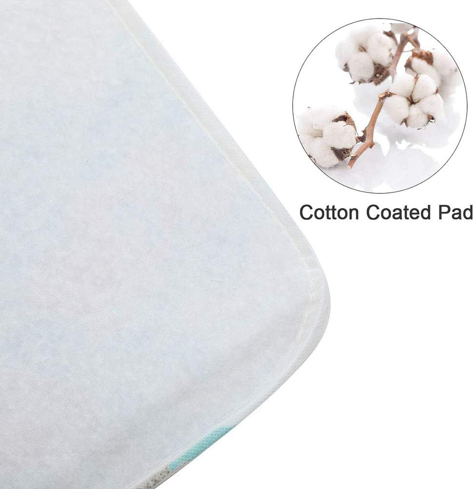 Cotton Ironing Board Cover with Padding,Thick Padding Heat Reflective Ironing Board Covers, Fits Large & Extra Large Size Iron Boards, 55 x 20 Inches/140x50cm,Marbling #1