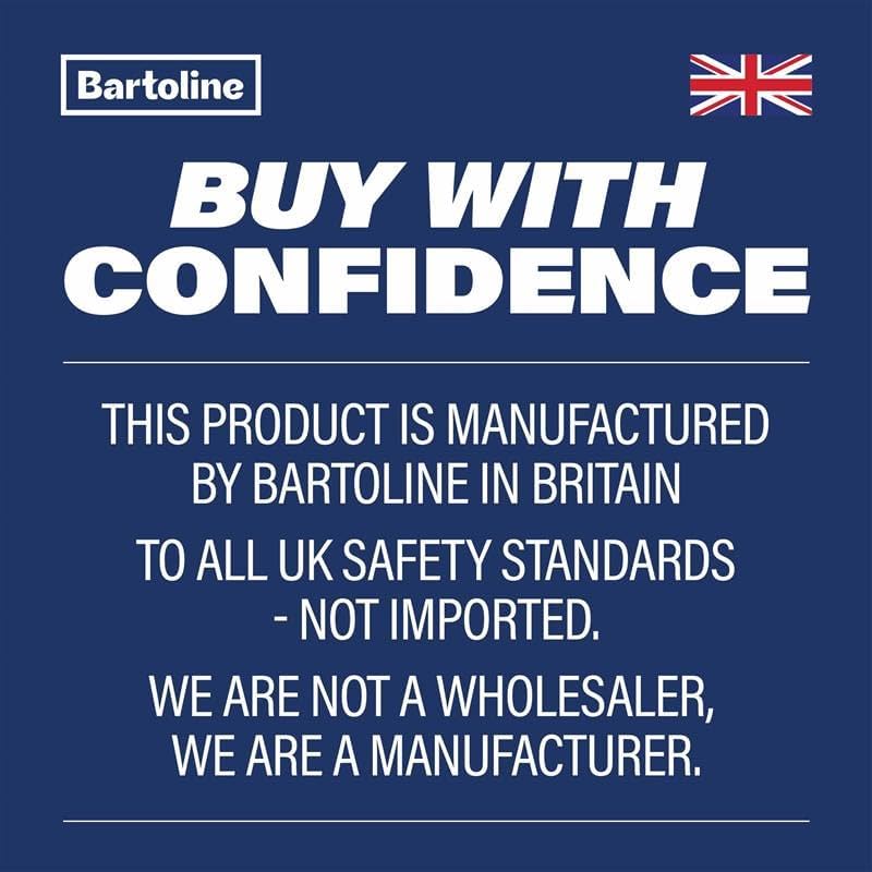 Bartoline Ready Mixed Wood Filler Brown 500g – Durable & Easy-to-Use Filler for Interior & Exterior Wood Repairs