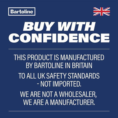 Bartoline Ready Mixed Wood Filler Brown 500g – Durable & Easy-to-Use Filler for Interior & Exterior Wood Repairs