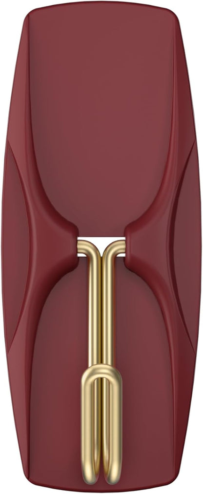 Command Medium Wire Hooks, 6 Light Brown Hooks and 8 Adhesive Strips