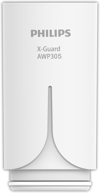 Philips Water Ontap Filter AWP3703 MICROFILTRATION, 1000 L filtration capacity, reduces chlorine, sediment, and other taste-impacting substances (Packing May Vary), White