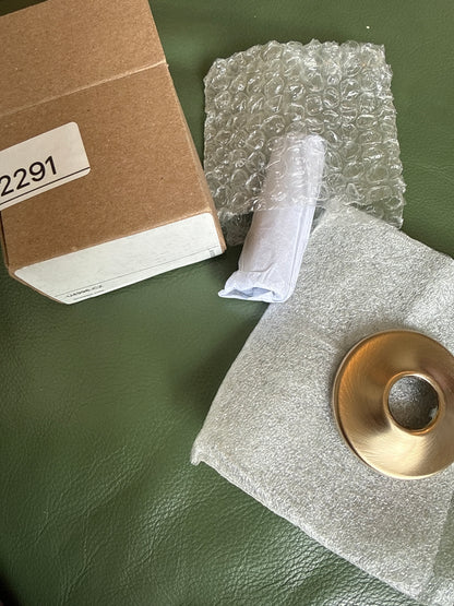 Delta Faucet U4996-CZ Shower Arm and Flange, Champagne Bronze