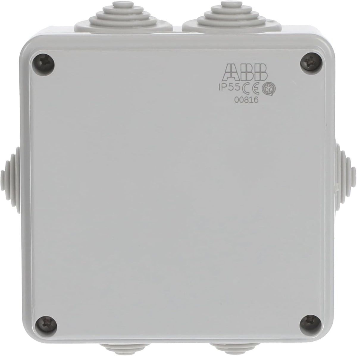 ABB IP44 Water Resistant Electric Cable Connector Unit • Adaptable T Box • Indoor/Outdoor • 100 x 100 x 50mm