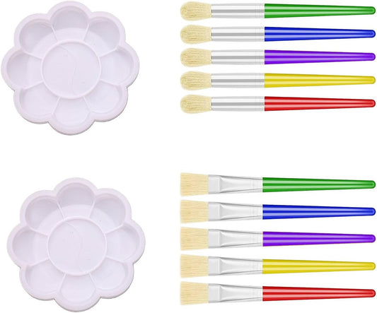 12PCS Teens Paint Brushes Paint Brushes for Teen Paint Brush Set Paint Brush,Teen Painting Set,Paint Brushesing,Multi Color Paint Brushesing for Teens Beginners Art Supplies