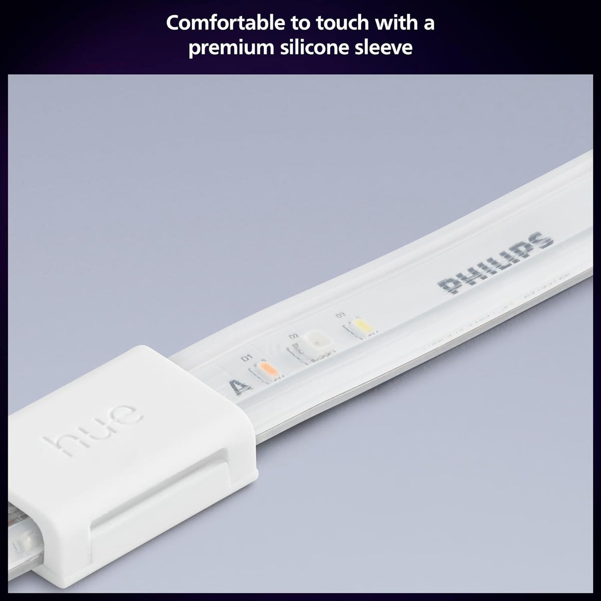 Philips Hue Indoor Solo Smart LED Lightstrip, 5m, Base Kit, 1 Pack