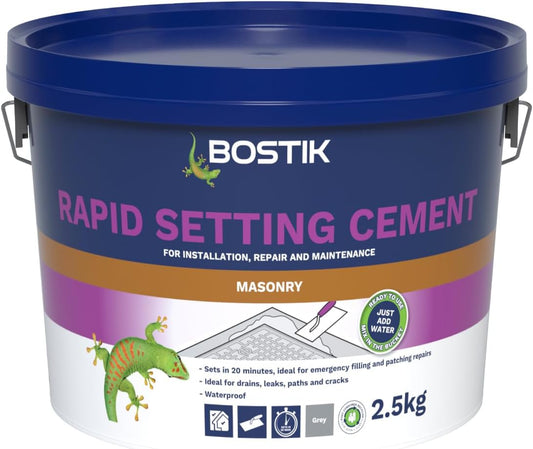 Bostik Rapid Setting Cement 2.5kg - Fast-Setting