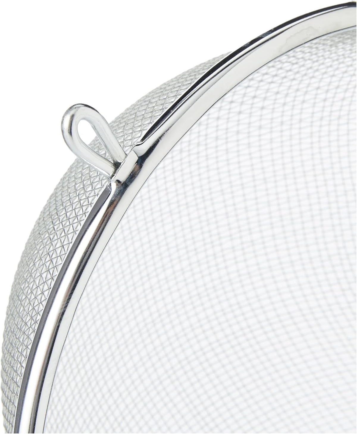 Chef Aid 16cm Long Handled Metal Sieve, Kitchen Essential Tool and Ideal for Straining, draining, Washing and Wide Range of Foods, with a fine mesh for Ease of use