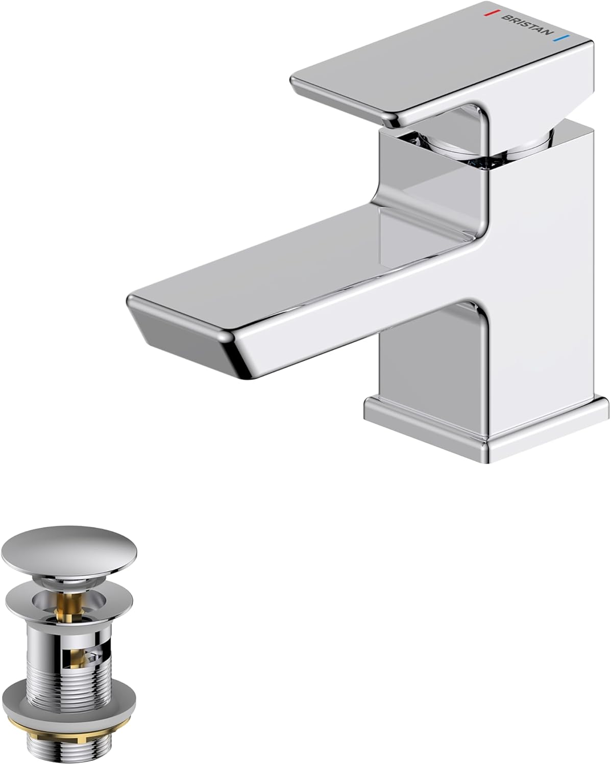 Bristan COB BAS C Colbalt Basin Mixer - Chrome