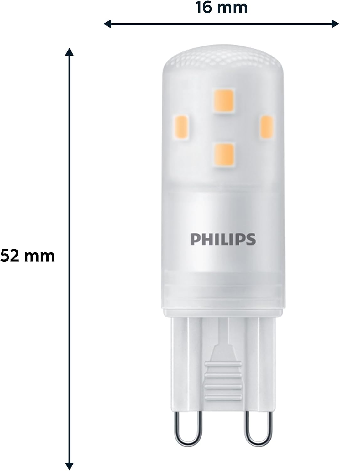 Philips LED Capsule 25W G9 G9 2700K 300lm 15000h Dimming