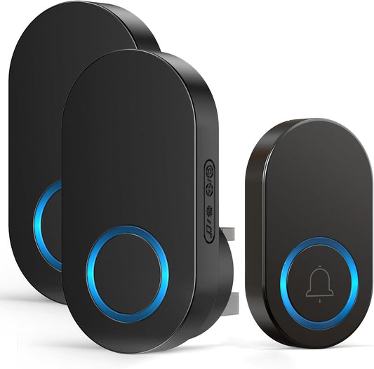 Vexloria Wireless Doorbell with 2 Receivers, 150M Long Range Door Bells Battery Operated size3