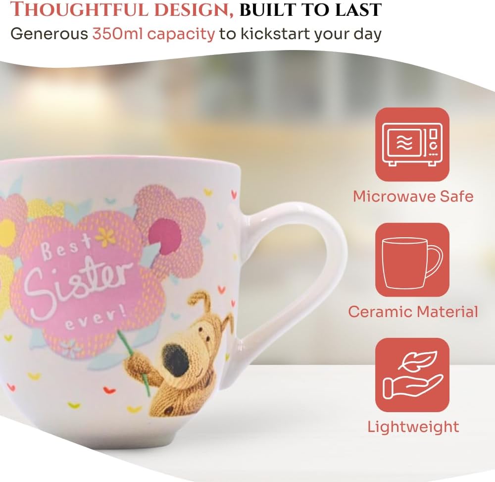 Boofle Best Sister Balloon-Tastic Boofle Mug Gift Idea