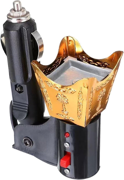 Car Electric Incense Burner, Bakhoor Oil wood Burner
