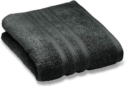 Catherine Lansfield Zero Twist Cotton 70x120cm Bath Towel Charcoal Grey
