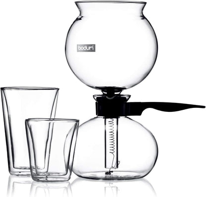 Bodum Pebo 8-Cup Vacuum Coffee Maker, 1 Litre/ 34 oz