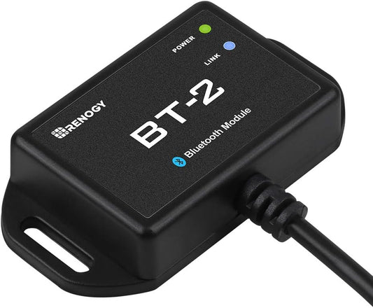 Renogy Bluetooth Module with RJ45 Communication Port, Monitoring via Smartphone for Solar Charge Controller(Rover Elite20-40) Smart Lithium Batteries and Inverter Chargers