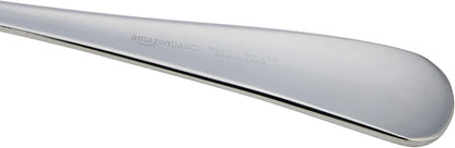 AmazonBasics 20-Piece Stainless Steel Flatware Set with Round Edge, Service for 4 - Amazon Vine