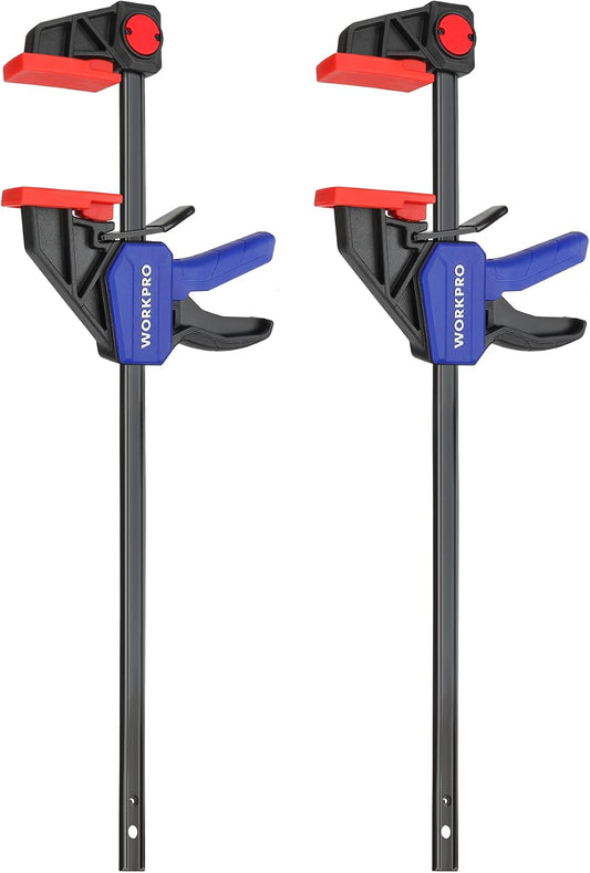 WORKPRO 305 mm Ratchet Bar Clamp Set, 2-Pack