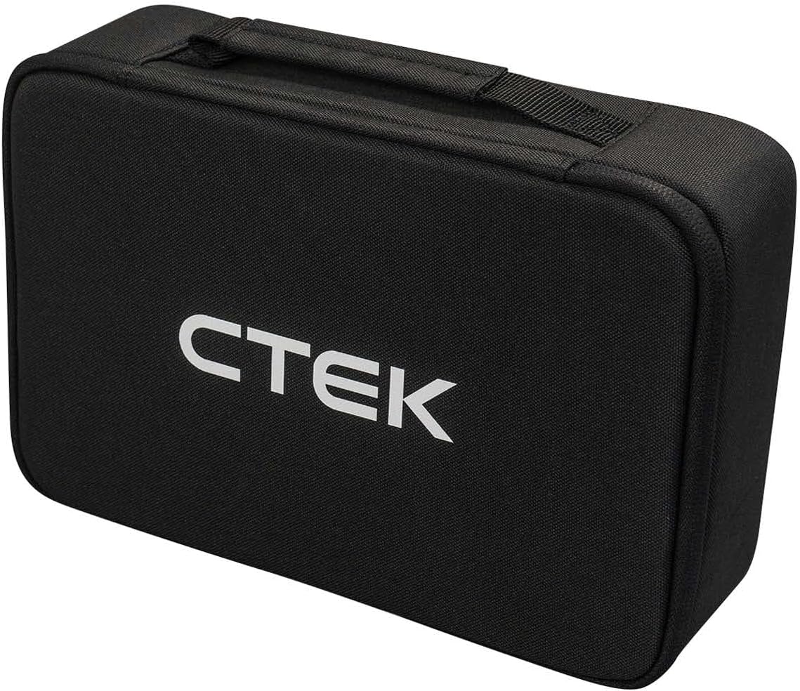 CTEK CS Free Storage Bag 40-468 - for use with the CS Free Portable Battery Charger Maintainer and Accessories, Black