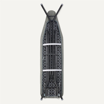 Amazon Basics Ironing Board Cover, Standard Size,Thick Padding, Grey, 38.1 x 137.2 cm (Ironing board not included)