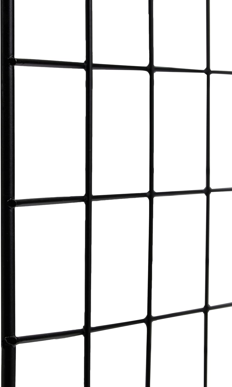 Amazon Basics 6 Cube Wire Grid Stackable Storage Shelves, Black, 66 x 32 x 96.5 cm