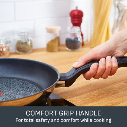 Tefal Comfort Max Stainless Steel Frying Pan 20 cm, Thermo-Spot