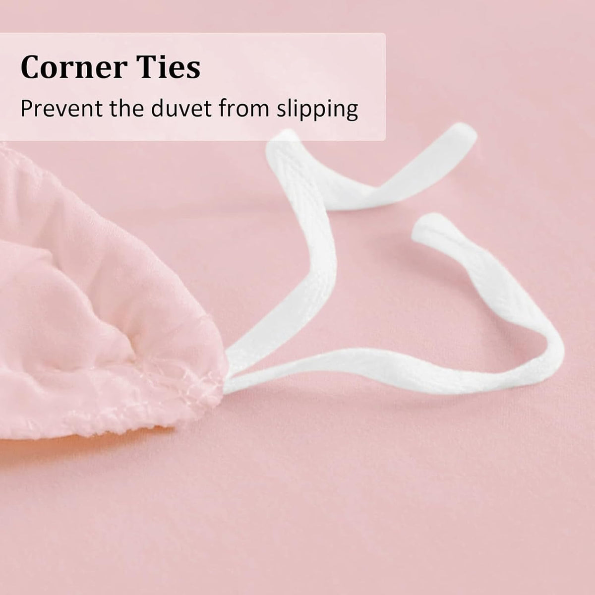 2 Pieces Single Pink Ruffle Bedding Set Ruffle Frills Duvet Cover Set Soft Microfiber Duvet Cover 135 x 200 cm