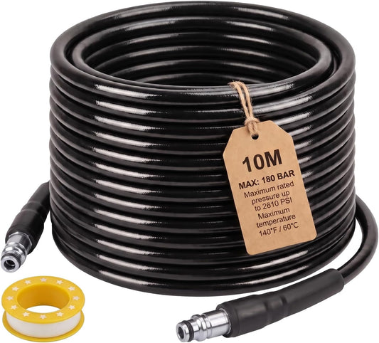 10m High Pressure Hose for Bosch Pressure Washers Universal Aquatak AQT