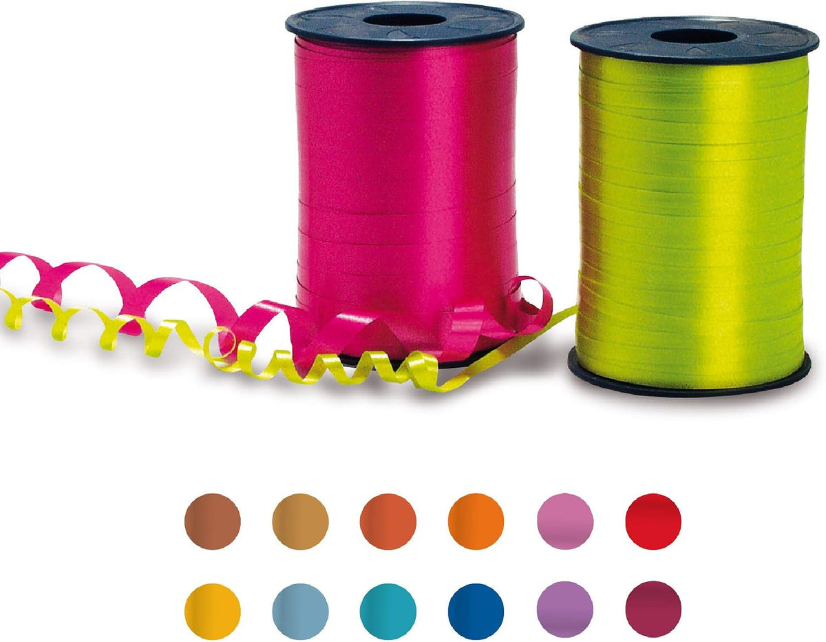 C.E. Pattberg AMERICA Gift curling Ribbon wildrose (pink), 546 yards of balloonribbon for Gift Wrapping, 0.2 inches width, Accessories for Decoration & Handicrafts, Decoration Ribbon for Presents