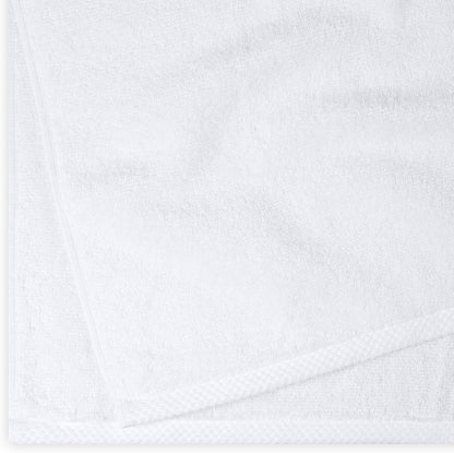 Amazon Basics Bath Towels, 100% Cotton Quick Dry Towel Set, Soft and Absorbent, 70 x 140 cm, White, 2-Pack