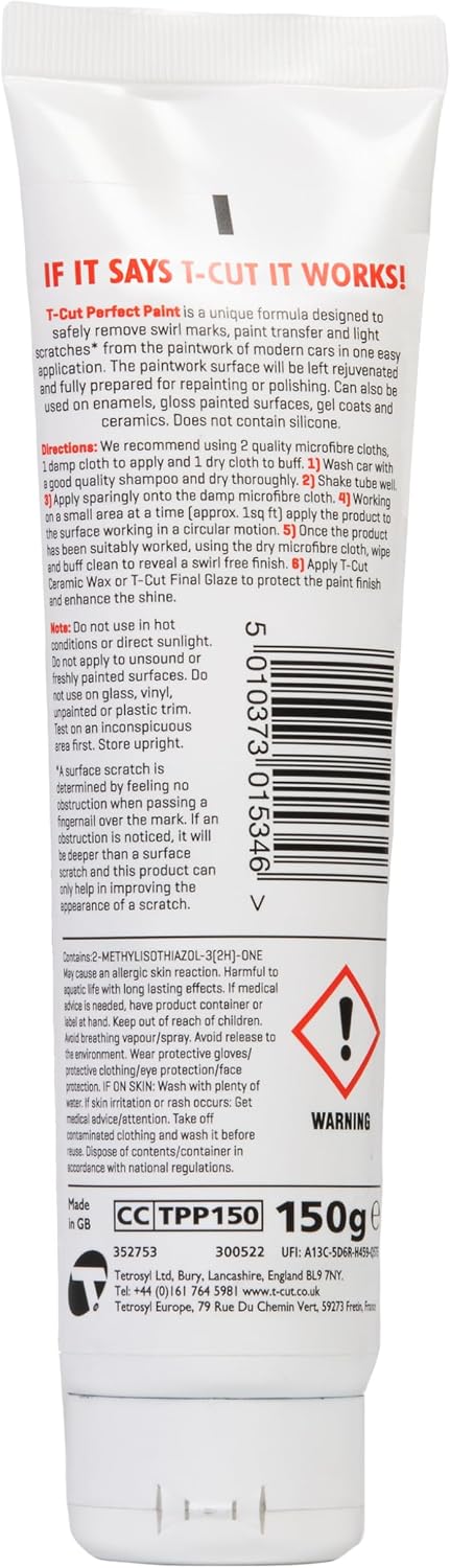 T-Cut Rapid Paintwork Scratch Remover, 150g
