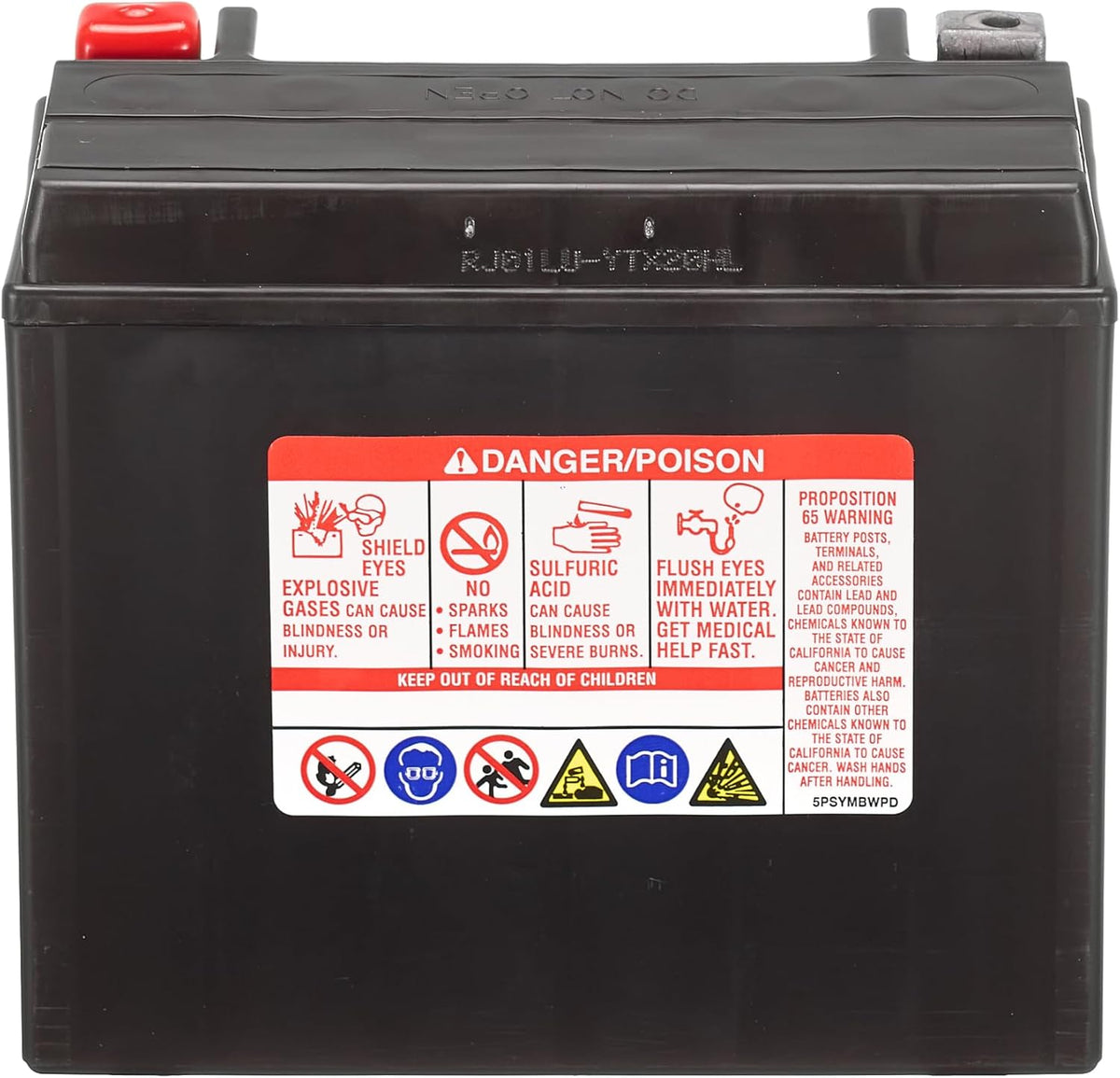 Yuasa YTX20HL 12V 310 CCA AGM VRLA High Performance Motorbike Battery